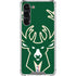 NBA Milwaukee Bucks Large Logo Galaxy S24 FE Clear Case